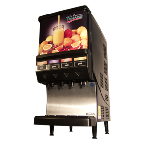 Distributeur de jus de fruits de la machine commerciale et le jus